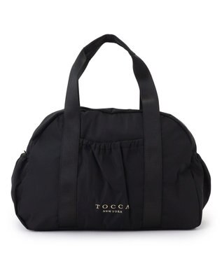 TOCCA 【WEB＆一部店舗限定】【一部カラー撥水・A4サイズ対応】AMIRARE NYLON BOSTON L ボストンバッグ ブラック系