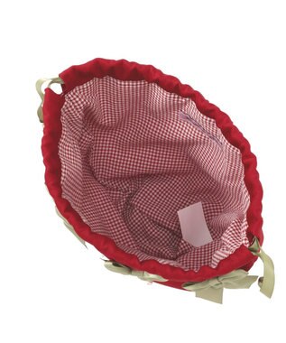 Maison de FLEUR いちご巾着 Red