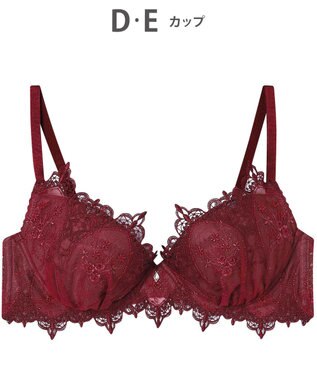 AMPHI ブラジャー 谷間メイク カップ上辺が浮きにくい Gカップまで対応 大きいサイズ 【Glama-Rich グラマリッチ ボリュームUPタイプ】 ブラ BYJ306 アンフィ／ワコール