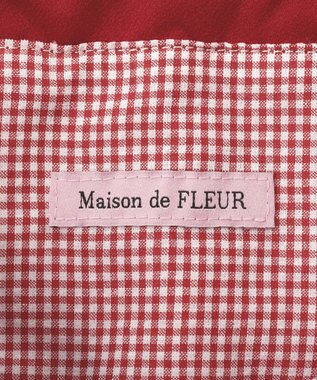 Maison de FLEUR いちご巾着 Red