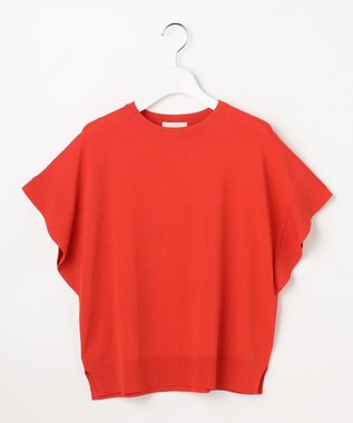 ANY SIS L 【アイスタッチ】フレンチスリーブ ニット