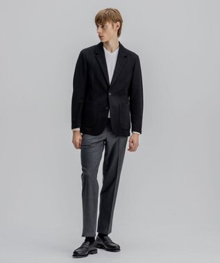 JOSEPH HOMME ライトアムンゼン　Vネック ホワイト系