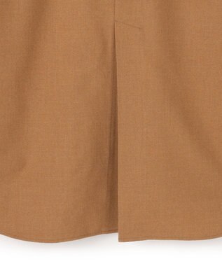 UNFILO ライトフランネル オーバーシャツ キャメル