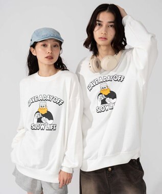 WEGO 【2025年秋冬新作/SMLXLサイズ展開/ユニセックス着用ITEM】アソートグラフィックプルオーバー 柄31