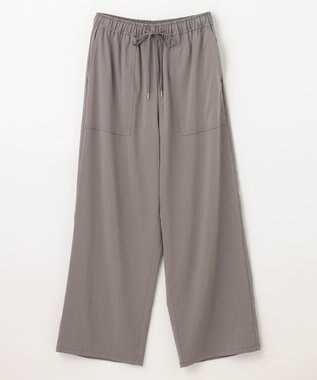 ANY L 【洗濯機可能/接触冷感/UVケア/イージーケア】清涼リラックスパンツ グレー