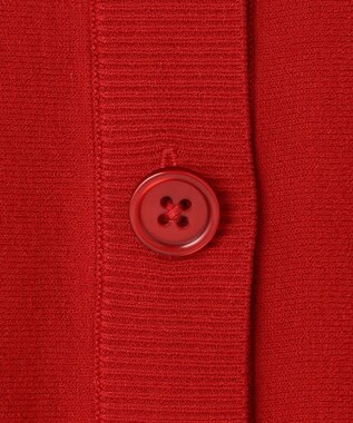 UNFILO マイビューティニット 2WAYカーディガン レッド