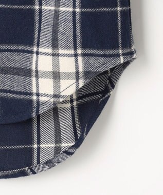 J.PRESS KIDS 【110-130cm】ビッグチェック シャツ ネイビー系4