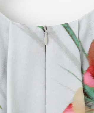 自由区 【カトリエムブーケ】Calla カラーモチーフドレス サンドベージュ