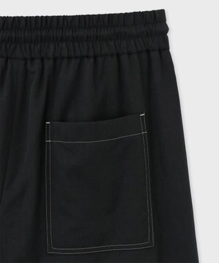 Paul Smith テンセル ドローストリング トラウザーズ ブラック