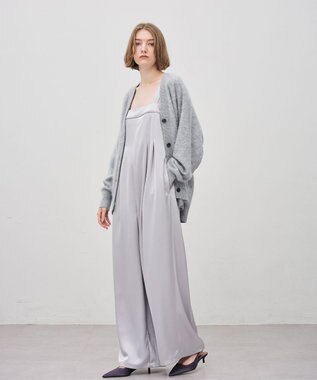 uncrave カシミヤファーニット カーディガン ライトグレー