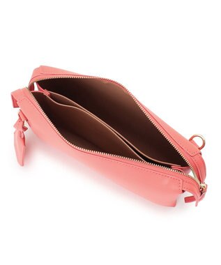 23区 【先行予約】スクエアフラット ショルダーバッグ ピンク系