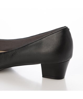 Riz raffinee <Riz raffinee>【レイン対応】スクエアトゥブラックパンプス ブラック