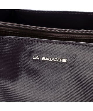 LA BAGAGERIE EMAILLERシリーズ　2wayトート　Sサイズ パープル