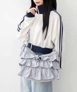 WEGO フリルドロストギャザーショルダー