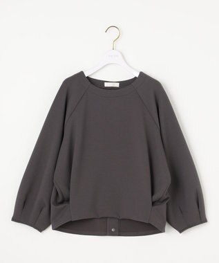 ANY SIS 【洗える】ダンボール プルオーバー スレート