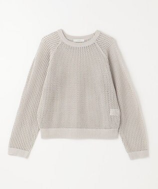 ANY L メッシュプルオーバー サンドベージュ