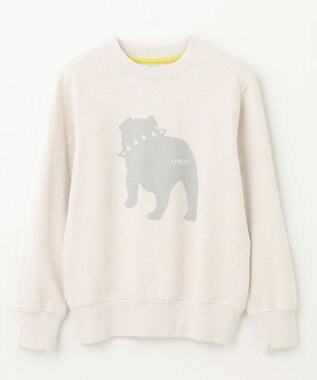 J.PRESS KIDS 【110-130cm】バックブル トレーナー エクリュ系