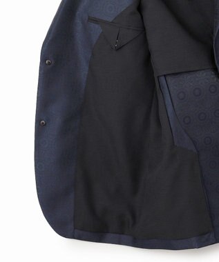 JOSEPH HOMME 【HIGH GRADE LINE】モスクジャガード　ジャケット ネイビー系