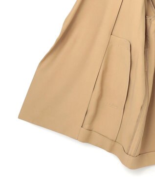 BEIGE， VESZELYITE / ラップショートトレンチコート Camel