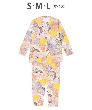 tsumori chisato SLEEP パジャマ　長袖・長ズボン　/ワコール　UDX517 イエロー