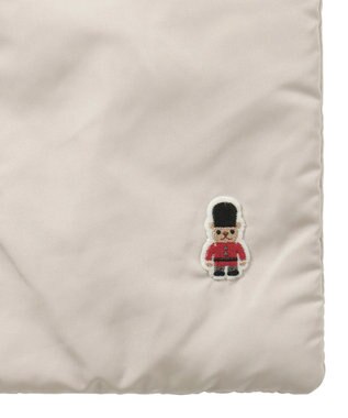 MOONBAT MACKINTOSH PHILOSOPHY バッキンガムベア付きPADDEDマフラー ベージュ