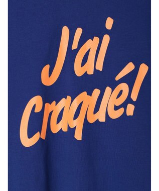 AMERICAN HOLIC Ｏｎｅ　ｗｏｒｄ　ロゴカットプルオーバー Blue