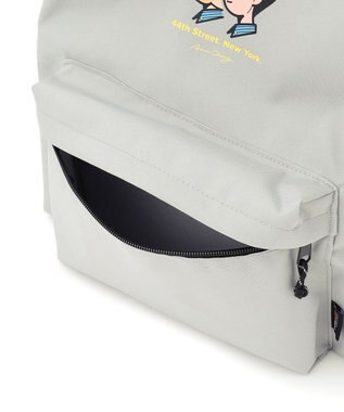 J.PRESS MEN 【AaronChang】【UNISEX】ナイロンキャンバス バックパック ライトグレー系