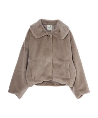 earth music&ecology ファーブルゾン Mocha