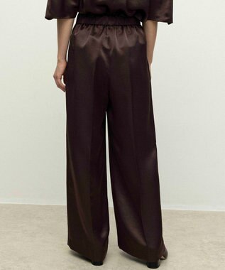 NAVE 【ReNAVE】タンブラーサテン パンツ ブラウン系