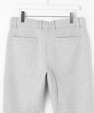 23区GOLF 名品パンツ【23Fondation/MEN】ダンボールニット ジョガーパンツ ライトグレー系