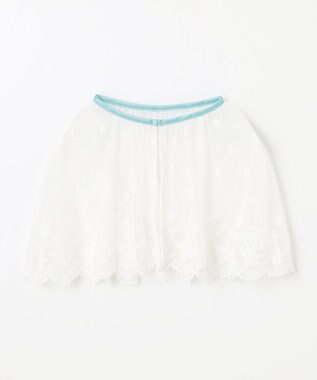 組曲 KIDS 【150-160㎝】ケープセット ドレス ミントグリーン