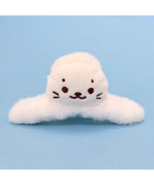 Mother garden しろたん マスコット バンスクリップ ヘアアクセサリー 白~オフホワイト