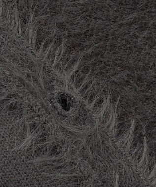 Feroux 【尾﨑真衣さんコラボ商品】フェザータッチニット カーディガン グレー系