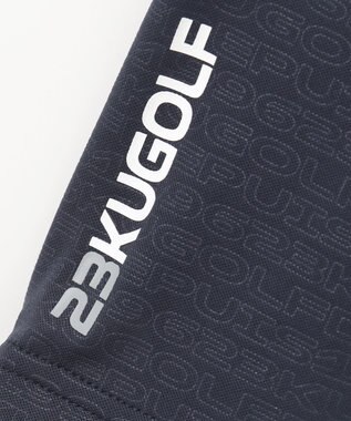 23区GOLF 【MEN】【UVケア・吸水速乾】３０デニール エンボスプリント インナーシャツ ネイビー系5