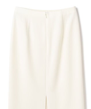 BEIGE， GYPSUM / シルキータッチ  Iラインロングスカート Ecru