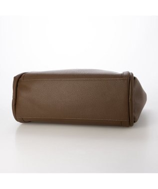 UNBILLION カシュカシュ cachechche / 通しハンドルシュリンク横長トート チョコ