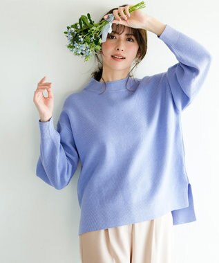 ANY SIS S ラインポイント ニット