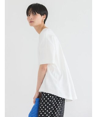 AMERICAN HOLIC 接触冷感バックタックポンチプルオーバー Off White