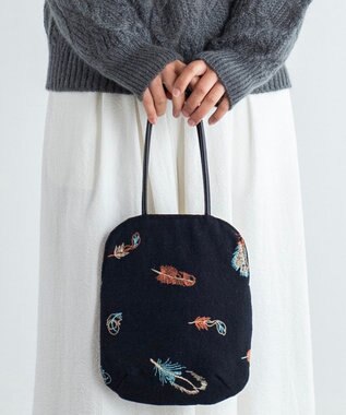 鳥の羽刺繍のバッグ / AND WOOL | ファッション通販 【公式通販】オン 
