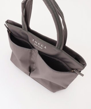 TOCCA 【WEB＆一部店舗限定】【A4サイズ対応・サスティナブル素材】T-INCONTRO TOTE L トートバッグ L グレージュ系