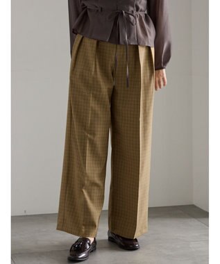 Te chichi ワイドスラックス(セットアップ可)《2025Autumn catalog vol.2 item》