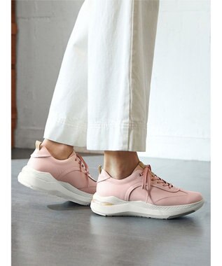 ASICS WALKING ペダラ ライドウォーク レディース 2E ベージュ系