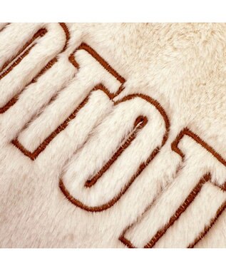 ROOTOTE 3637【ふわふわ】SC.スクエア.ファー.ロゴ-A 01：アイボリー