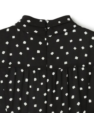 TOCCA 【八木アリサさん着用】【消臭】PROMISE RIBBON ROSETTE ドット柄ドレス ブラック系5