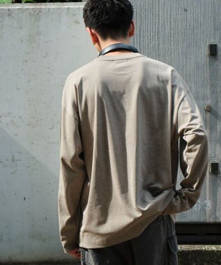 WEGO 【ユニセックス着用ITEM】スノーダイグラフィックT（LS） ベージュ