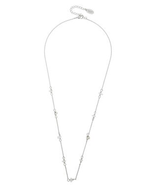 AMERICAN HOLIC サザレ天然石ネックレス White