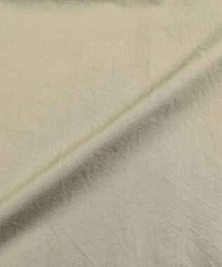 WHITE MAILS 【UNISEX】COTTON PAPER SOFT TWILL バンドカラーシャツ カーキ