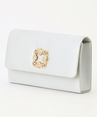 ANY SIS 【2WAY】ストーンバックル ショルダー  バッグ シルバー