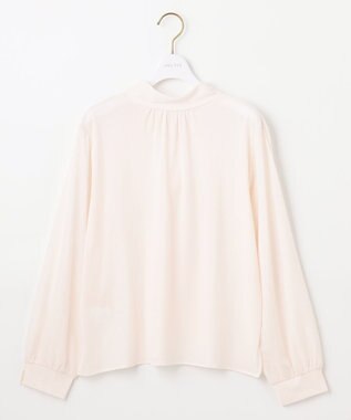 ANY SIS 【前後着用可能】シアー2WAYボウタイ プルオーバー アイボリー