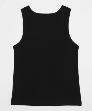WEGO リブタンクトップ ブラック